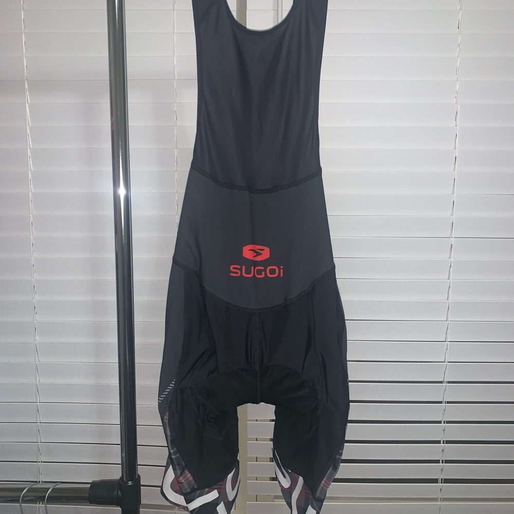 SUGOI Men's Black RS Pro Bib Shorts, Size XL,